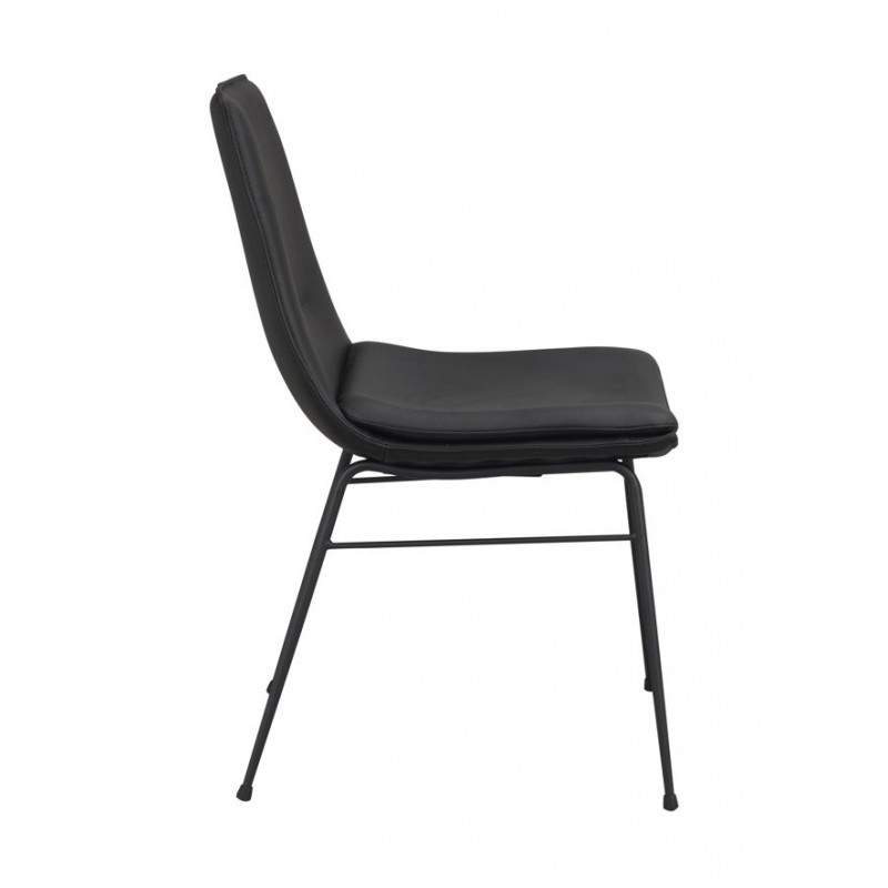 RO Lowell Fixed Chair Black/Black